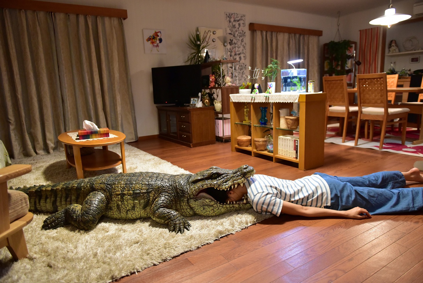 「家に帰ると妻が必ず死んだふりをしています。」