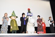 「ムーミン谷とウィンターワンダーランド」ジャパンプレミアの様子。