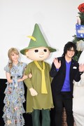「ムーミン谷とウィンターワンダーランド」ジャパンプレミアの様子。