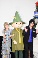 「ムーミン谷とウィンターワンダーランド」ジャパンプレミアの様子。