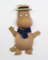 パペット「ムーミンパパ」（ウッチフィルムミュージアム所蔵）