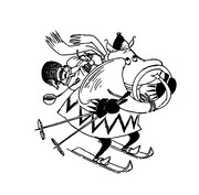 トーベ・ヤンソン作 小説「ムーミン谷の冬」より。