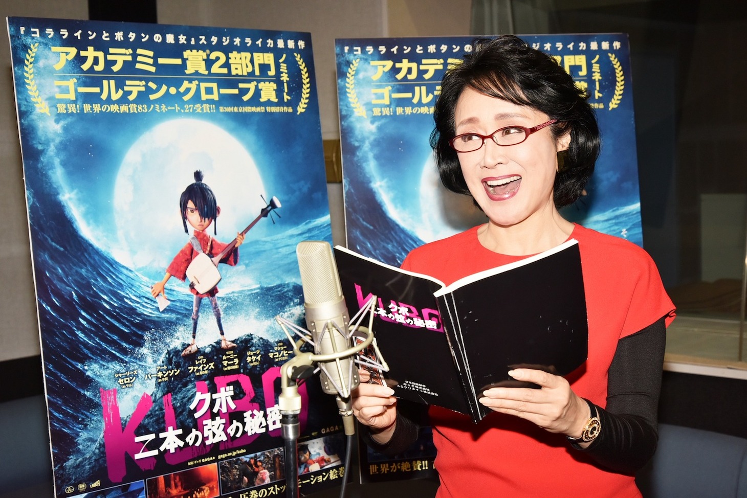 「KUBO／クボ 二本の弦の秘密」日本語吹替版でカメヨに声を当てる小林幸子。