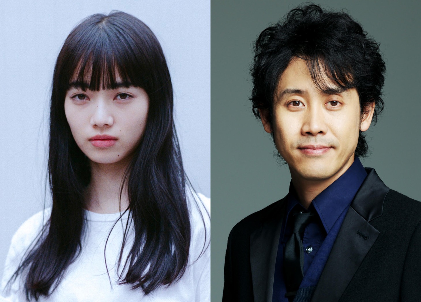 「恋は雨上がりのように」キャスト。左から小松菜奈、大泉洋。 (c)2018映画「恋は雨上がりのように」製作委員会  (c)2014 眉月じゅん／小学館