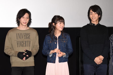 左から北村諒、桐嶋ノドカ、廣瀬智紀。