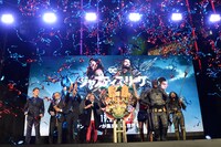 「ジャスティス・リーグ」ジャパンプレミアイベントの様子。