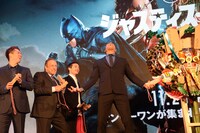 「ジャスティス・リーグ」ジャパンプレミアイベントの様子。