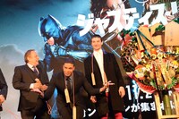 「ジャスティス・リーグ」ジャパンプレミアイベントの様子。