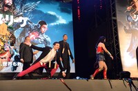 「ジャスティス・リーグ」ジャパンプレミアイベントの様子。
