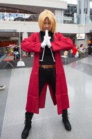 エドのコスプレをしたファン。