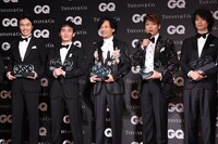 「GQ MEN OF THE YEAR 2017」授賞式の様子。