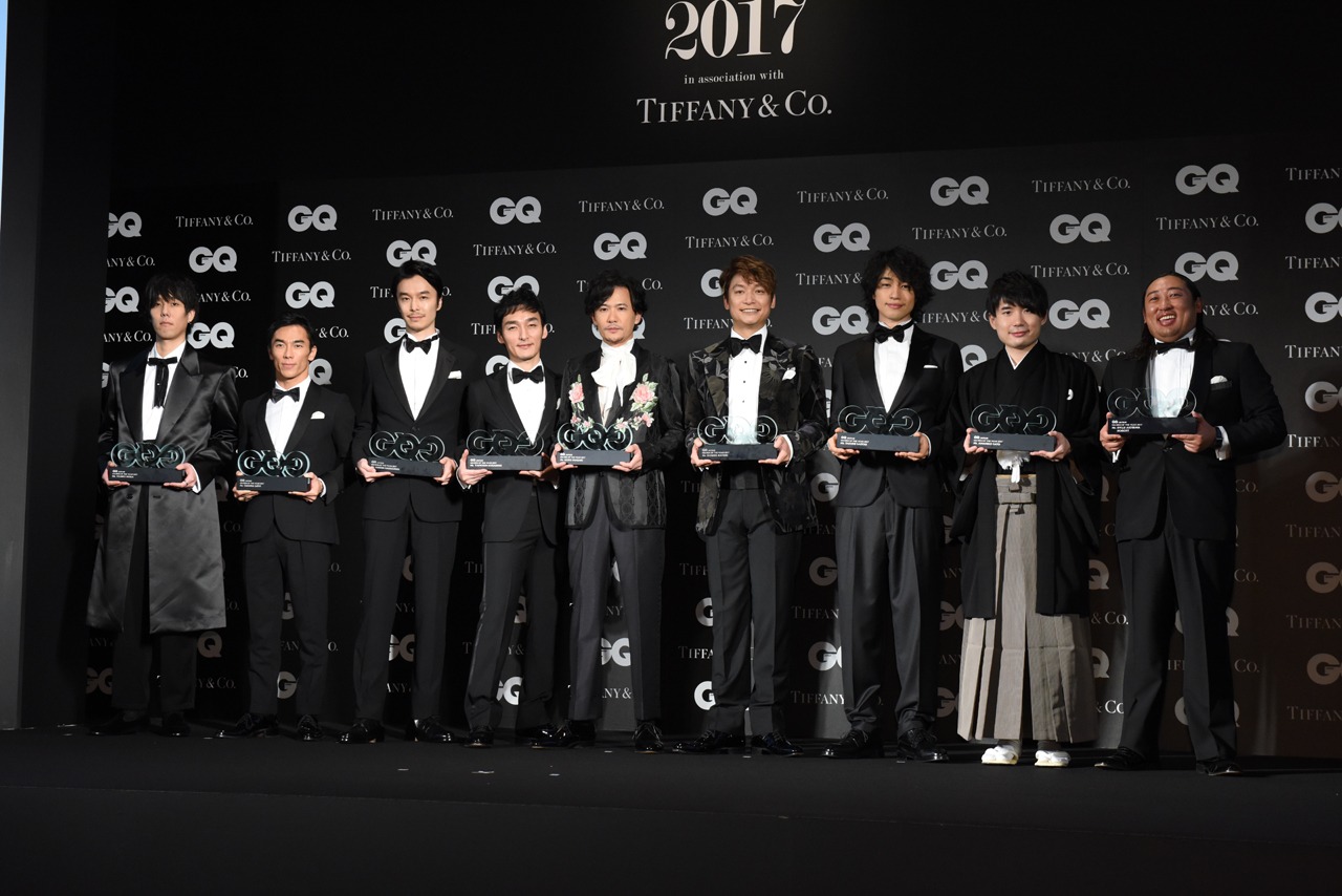 「GQ MEN OF THE YEAR 2017」受賞者