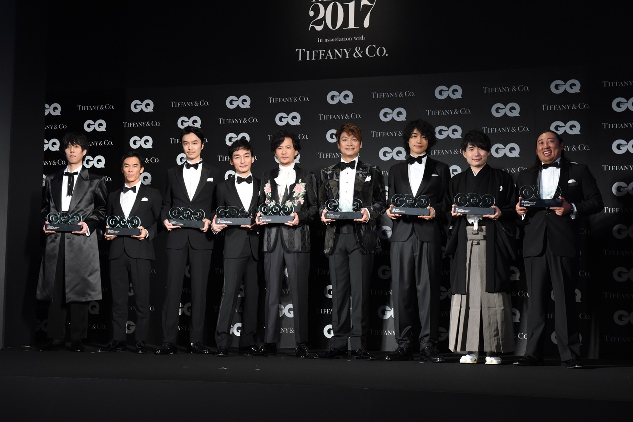 「GQ MEN OF THE YEAR 2017」受賞者