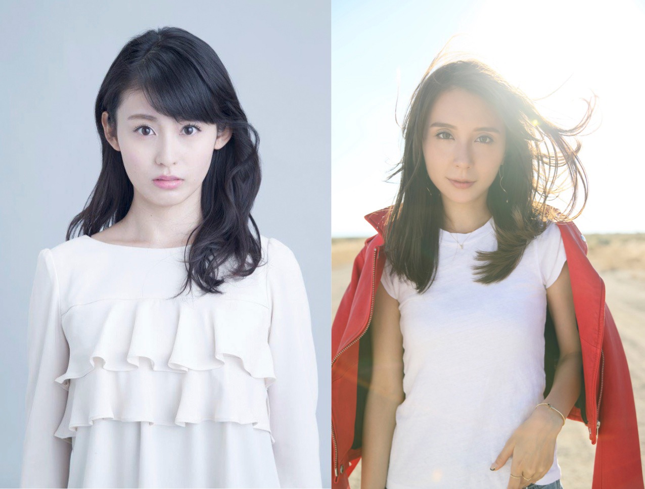 左から本仮屋ユイカ、May J.。