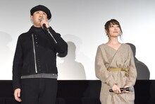 左から杉田智和、花澤香菜。