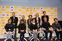 第18回東京フィルメックス授賞式の登壇者たち。