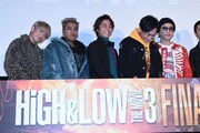 「HiGH&LOW THE MOVIE 3 / FINAL MISSION」大ヒット記念舞台挨拶の様子。