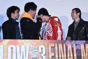 「HiGH&LOW THE MOVIE 3 / FINAL MISSION」大ヒット記念舞台挨拶の様子。