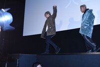 「HiGH&LOW THE MOVIE 3 / FINAL MISSION」大ヒット記念舞台挨拶の様子。