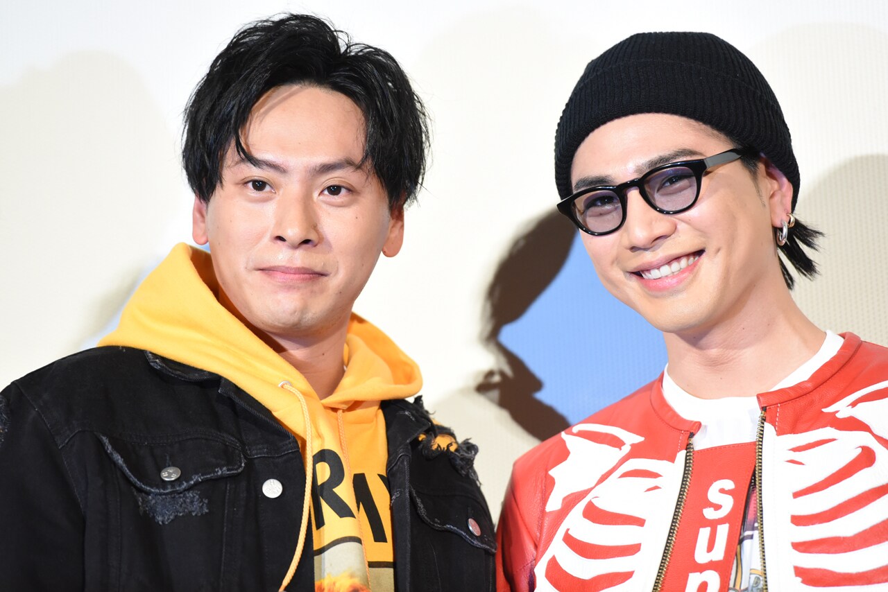 左から山下健二郎、登坂広臣。 - 「ハイロー」Next stageを夢想