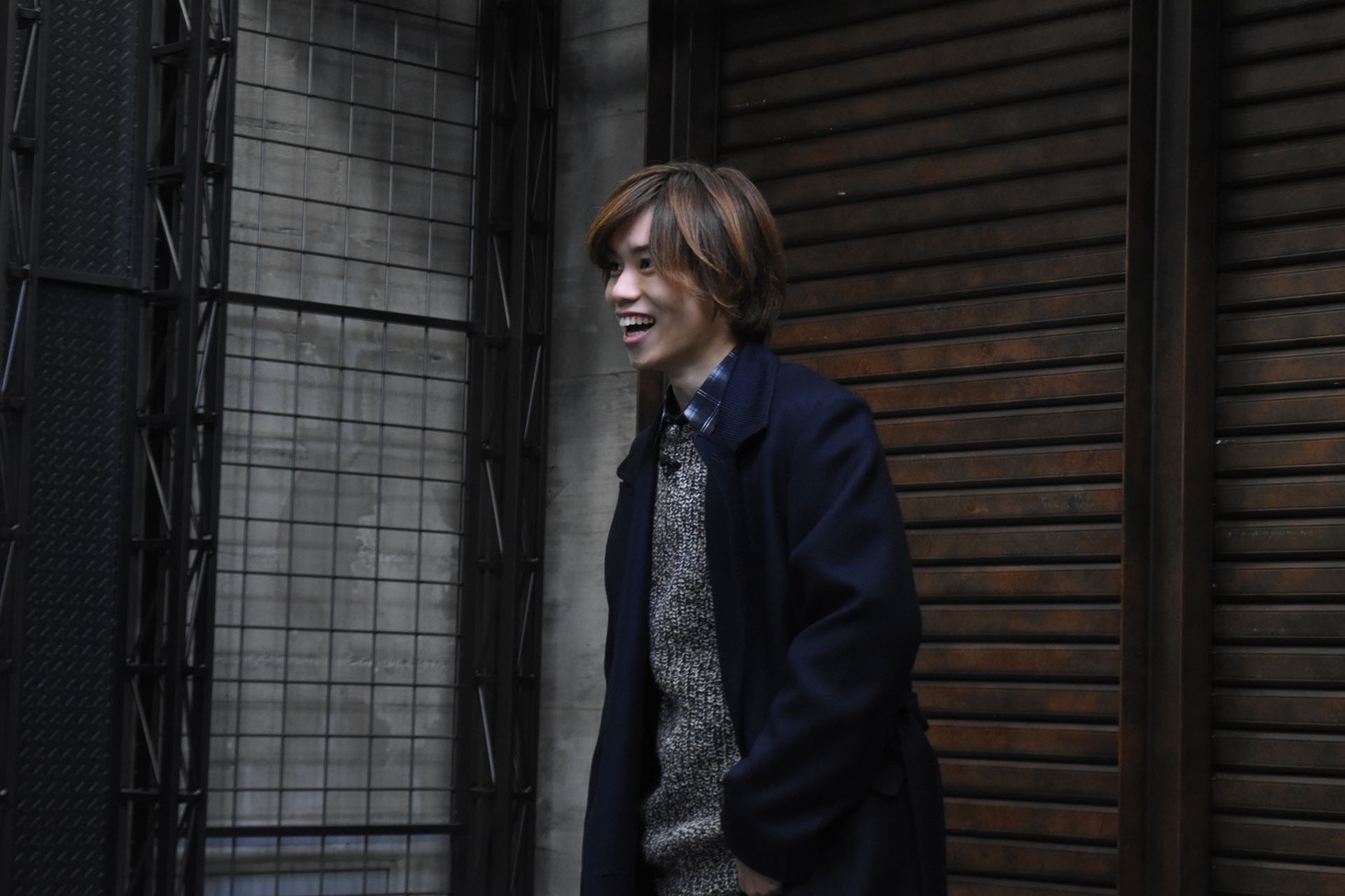 LINE LIVE配信前の太田将熙。