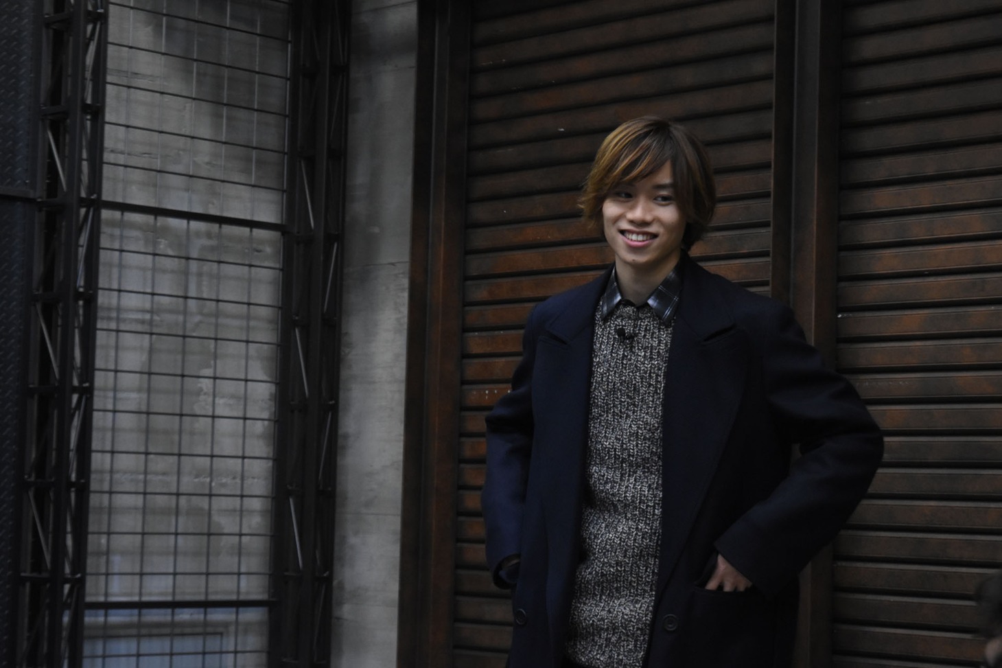 LINE LIVE配信前の太田将熙。