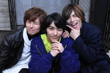 左から正木郁、松岡広大、太田将熙。