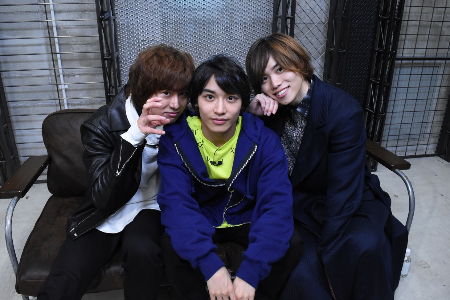 左から正木郁、松岡広大、太田将熙。