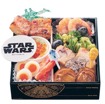「おせち・スター・ウォーズ・三段重」三の重。