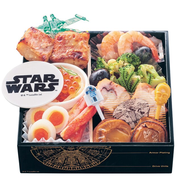 「おせち・スター・ウォーズ・三段重」三の重。