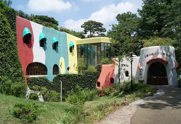 三鷹の森ジブリ美術館の外観。(c)Museo d’Arte Ghibli