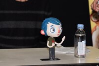 ズッキーニの人形。