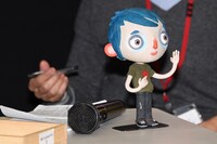 ズッキーニの人形。