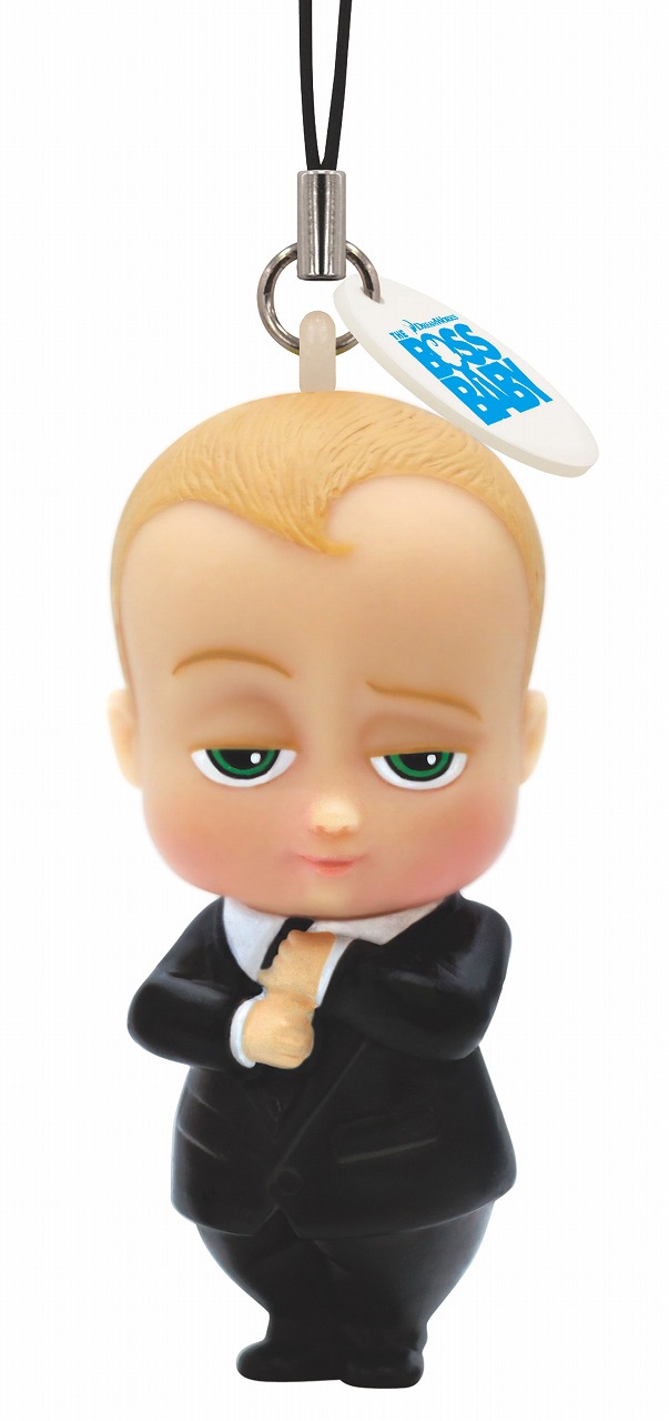 ボス・ベイビーの“ぷにぷに”ストラップ。