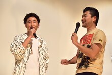 左から間宮祥太朗、小林勇貴。