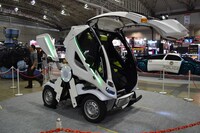 東京ロボットの展示。