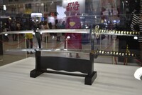 「ラスト サムライ」の展示。