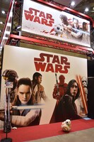 「スター・ウォーズ／最後のジェダイ」のフォトスポット。