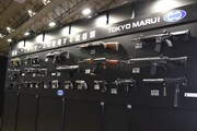東京マルイの展示。