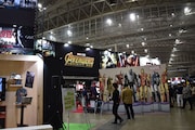 「東京コミックコンベンション 2017」内部の様子。