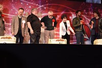 鏡開きの様子。