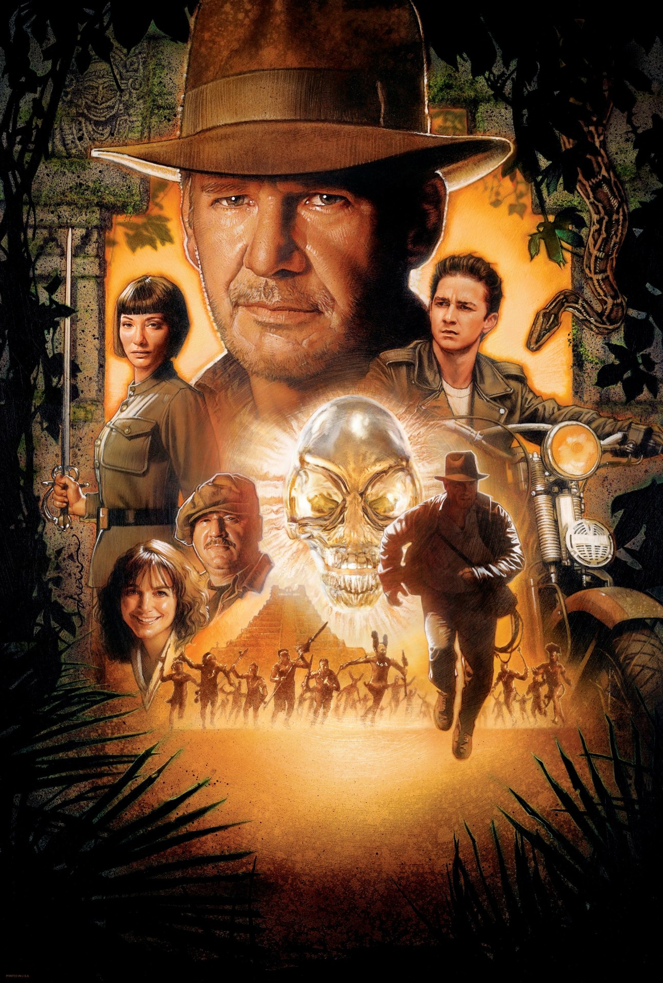 「インディ・ジョーンズ／クリスタル・スカルの王国」キーアート TM & (c)2008, 2017 Lucasfilm Ltd. All Rights Reserved. Used Under Authorization.
