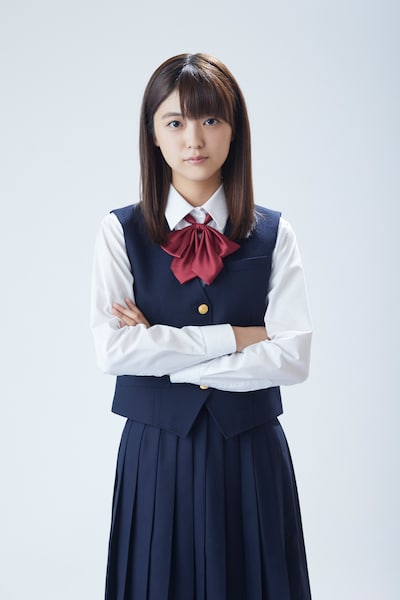 岡橋初瀬役の工藤美桜。