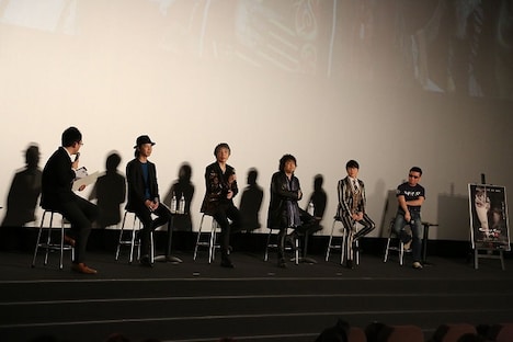 「Thunderbolt Fantasy 生死一劍」舞台挨拶&トークイベントの様子。