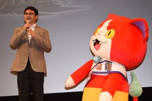 左からウシロシンジ、ジバニャン（ライトサイド）。