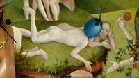 「謎の天才画家 ヒエロニムス・ボス」より、「快楽の園」の一部。