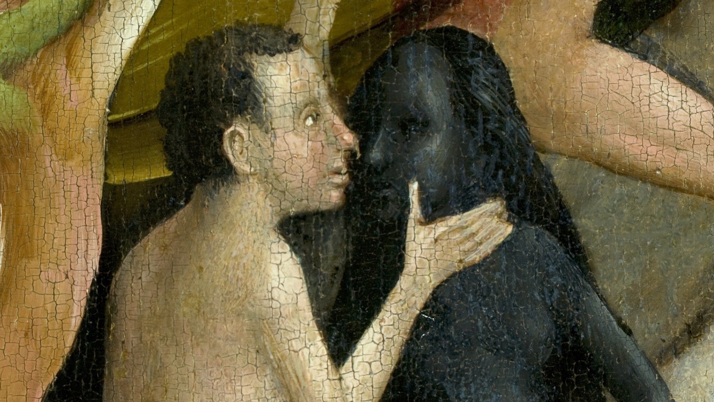 「謎の天才画家 ヒエロニムス・ボス」より、「快楽の園」の一部。