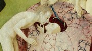 「謎の天才画家 ヒエロニムス・ボス」より、「快楽の園」の一部。