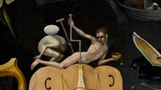 「謎の天才画家 ヒエロニムス・ボス」より、「快楽の園」の一部。
