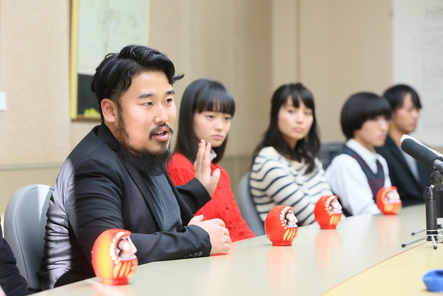 「高崎グラフィティ。」製作発表記者会見の様子。